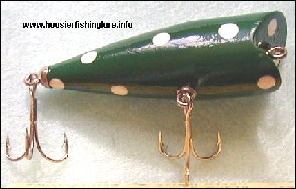 Green with white spots Ramco Speck bait